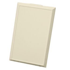 Outlet Face Plate & Cover--Almond-PA141R