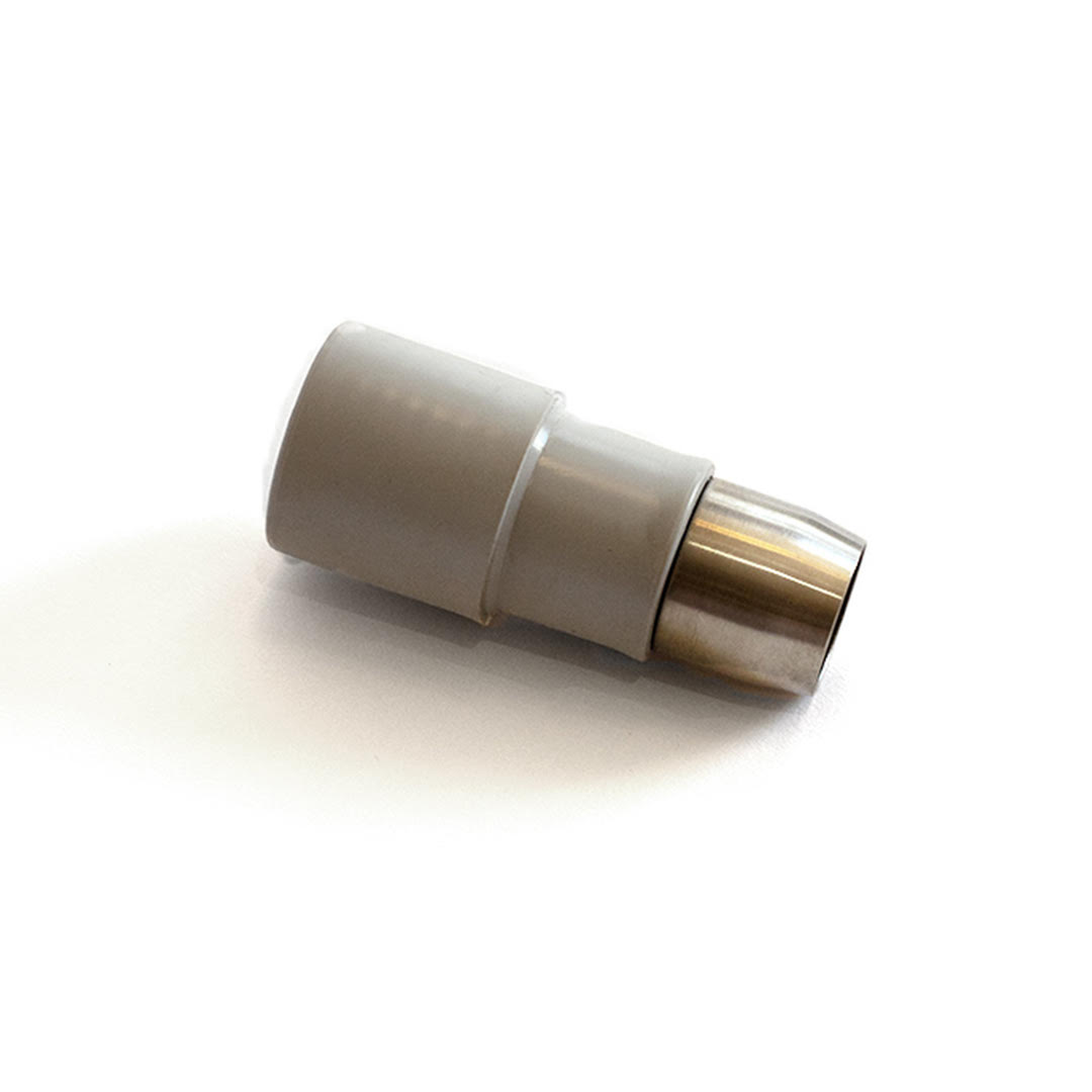 Cuff – 1 3/8" w/ 1.5" Metal End Stainless Steel-PA164
