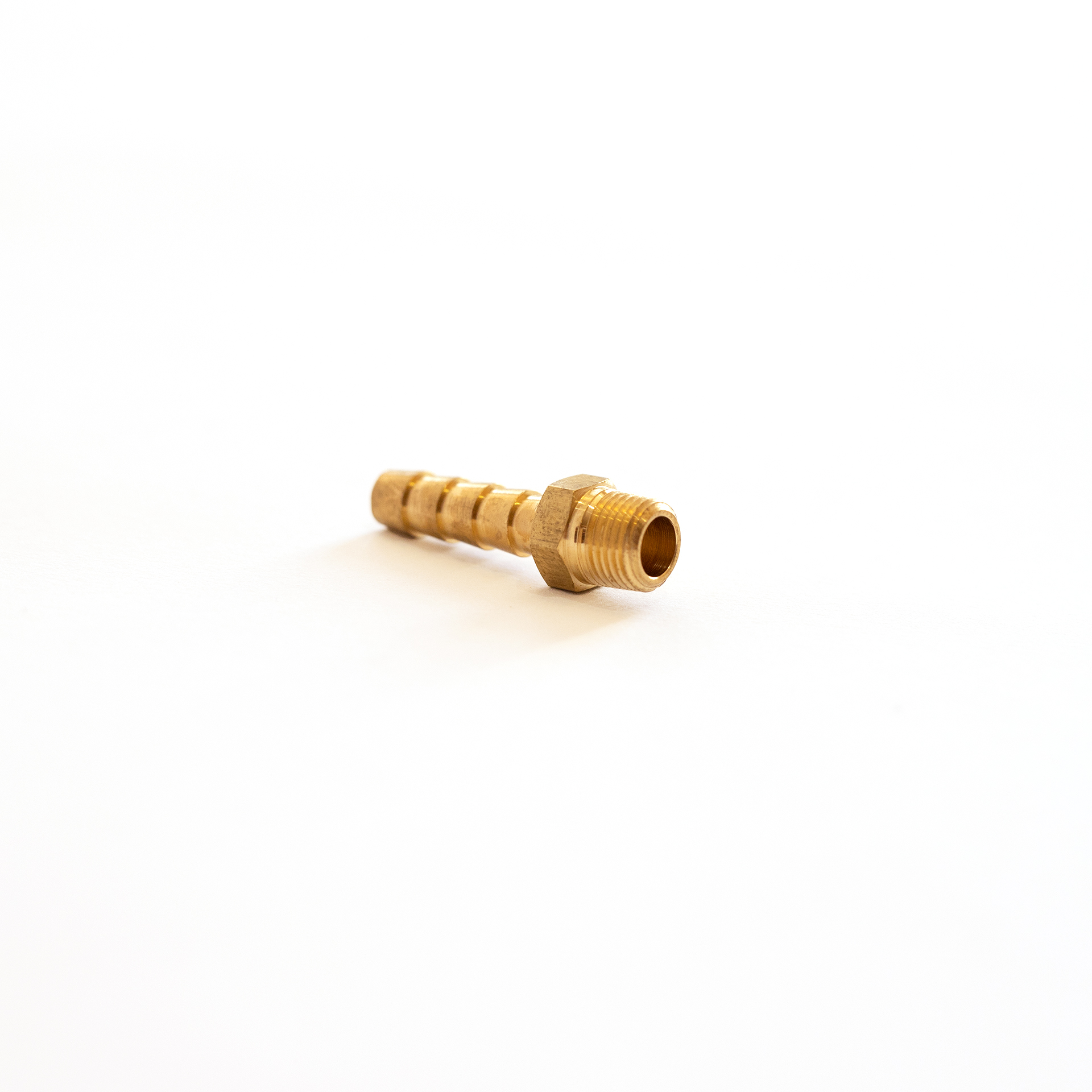 1/4" Barb x 1/8" MPT Brass-BR010