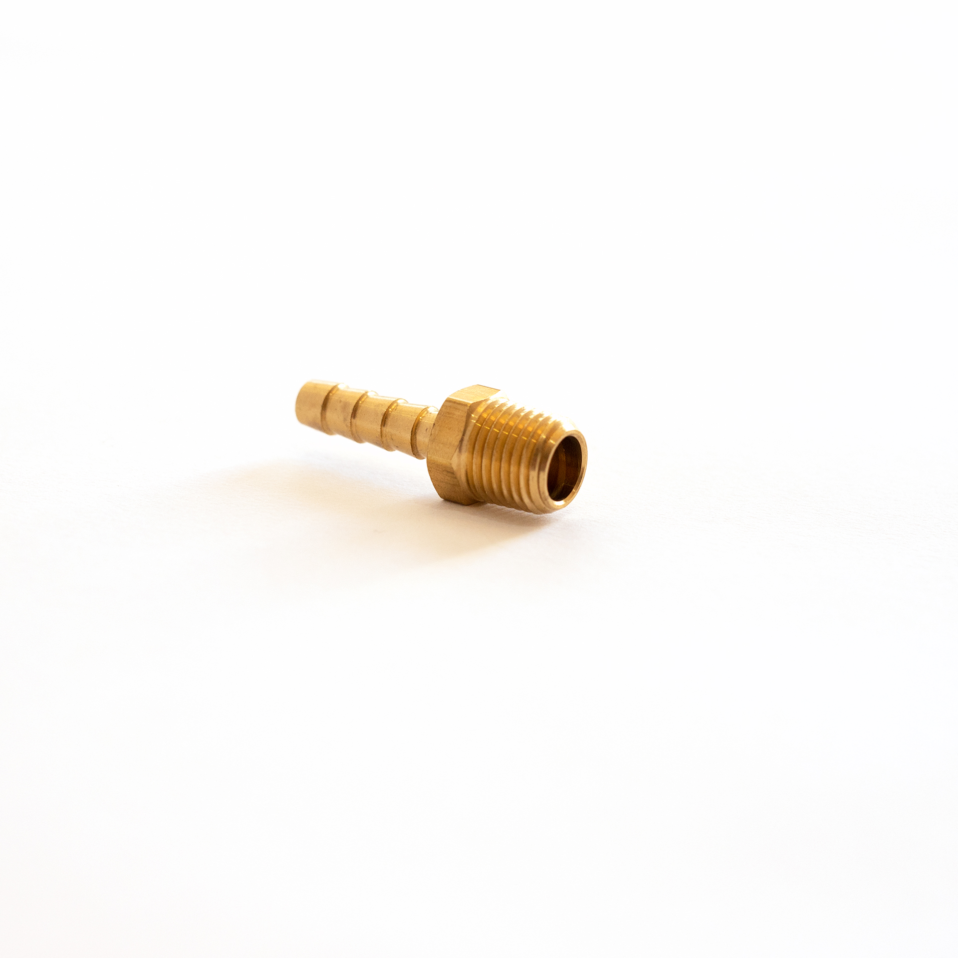 1/4” Barb x 1/4” MPT Brass-BR012